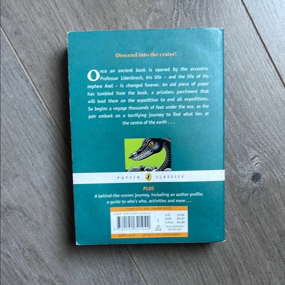 Journey to the Centre of the Earth Book Jules Verne - Picture 3 of 3